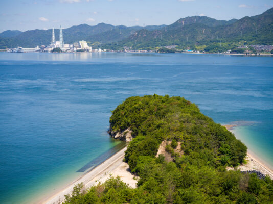 Tropical Island Oasis: Rabbit Island Scenic Landscape