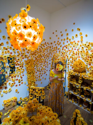 Yayoi Kusamas Captivating Floral Immersion Exhibit