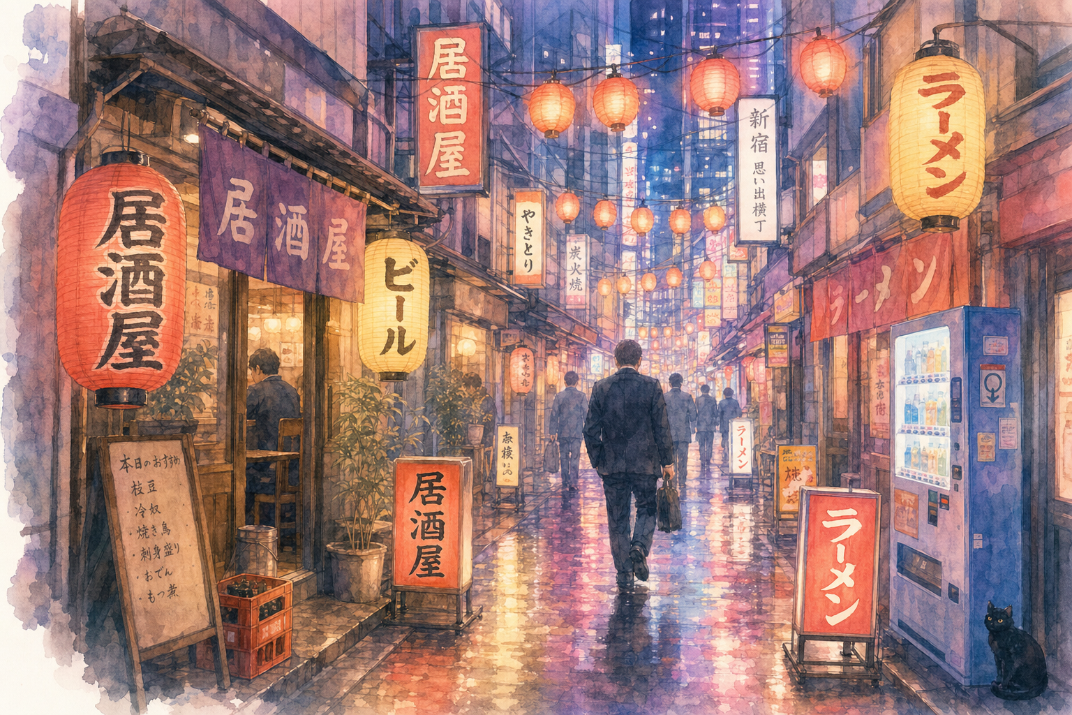 Cozy Tokyo Alleyway: Exploring Shinjuku's Hidden Charm
