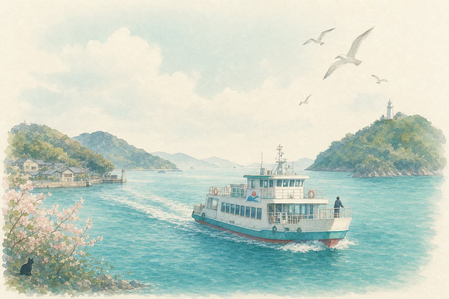 Okinawa Ferry: Scenic Boat Tour to Rabbit Island