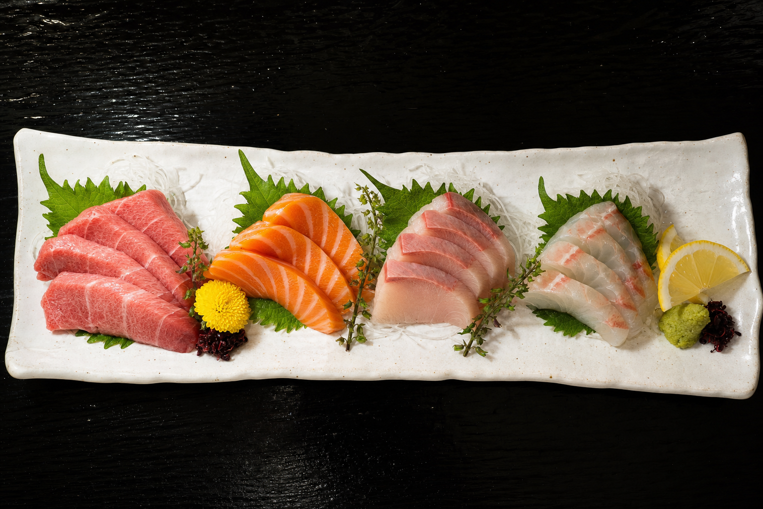 Sashimi platter