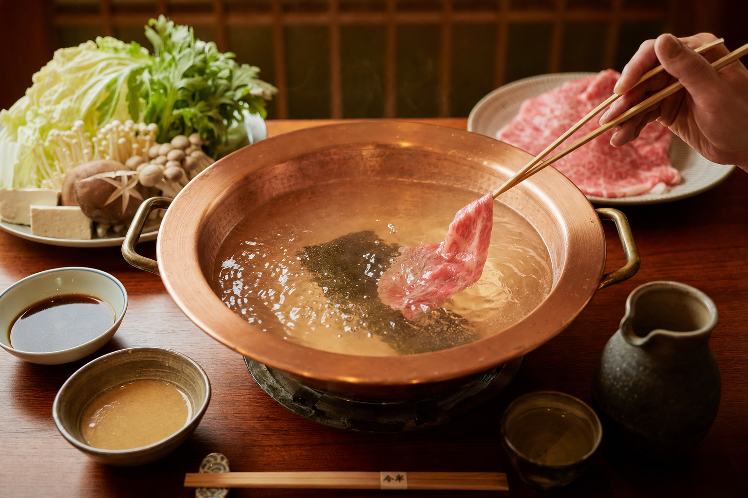 Shabu-shabu hot pot