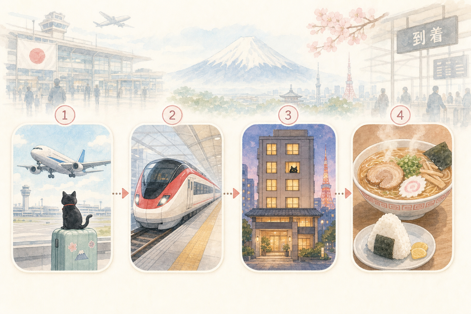 Your First 24 Hours in Japan
