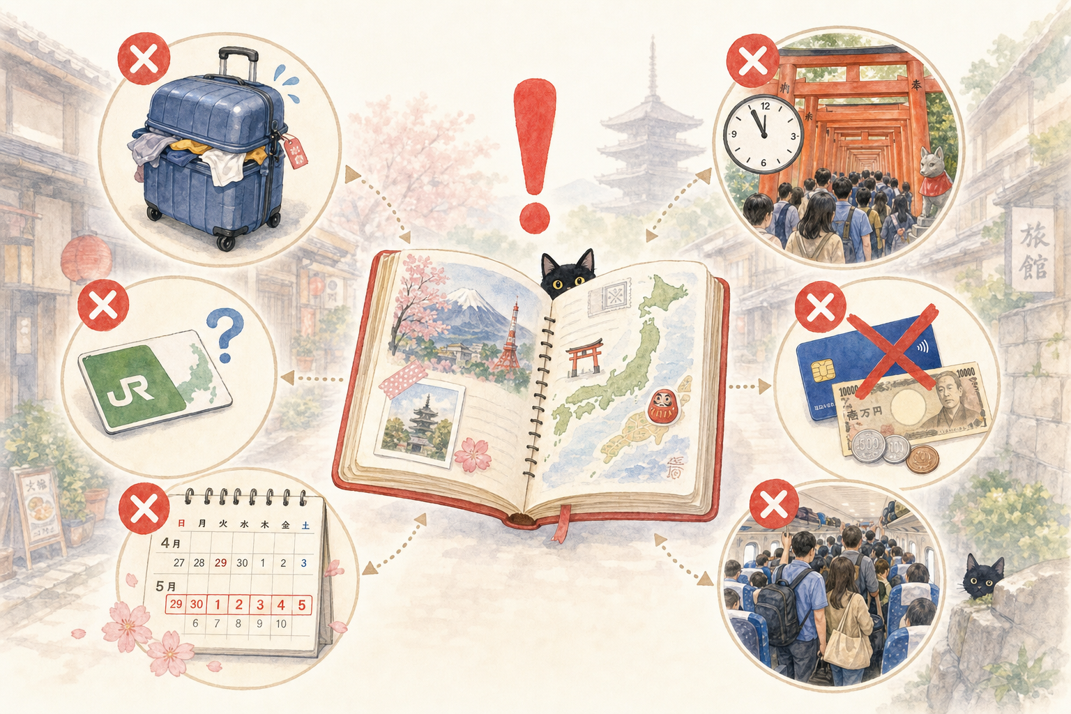 First Trip to Japan: Mistakes to Avoid