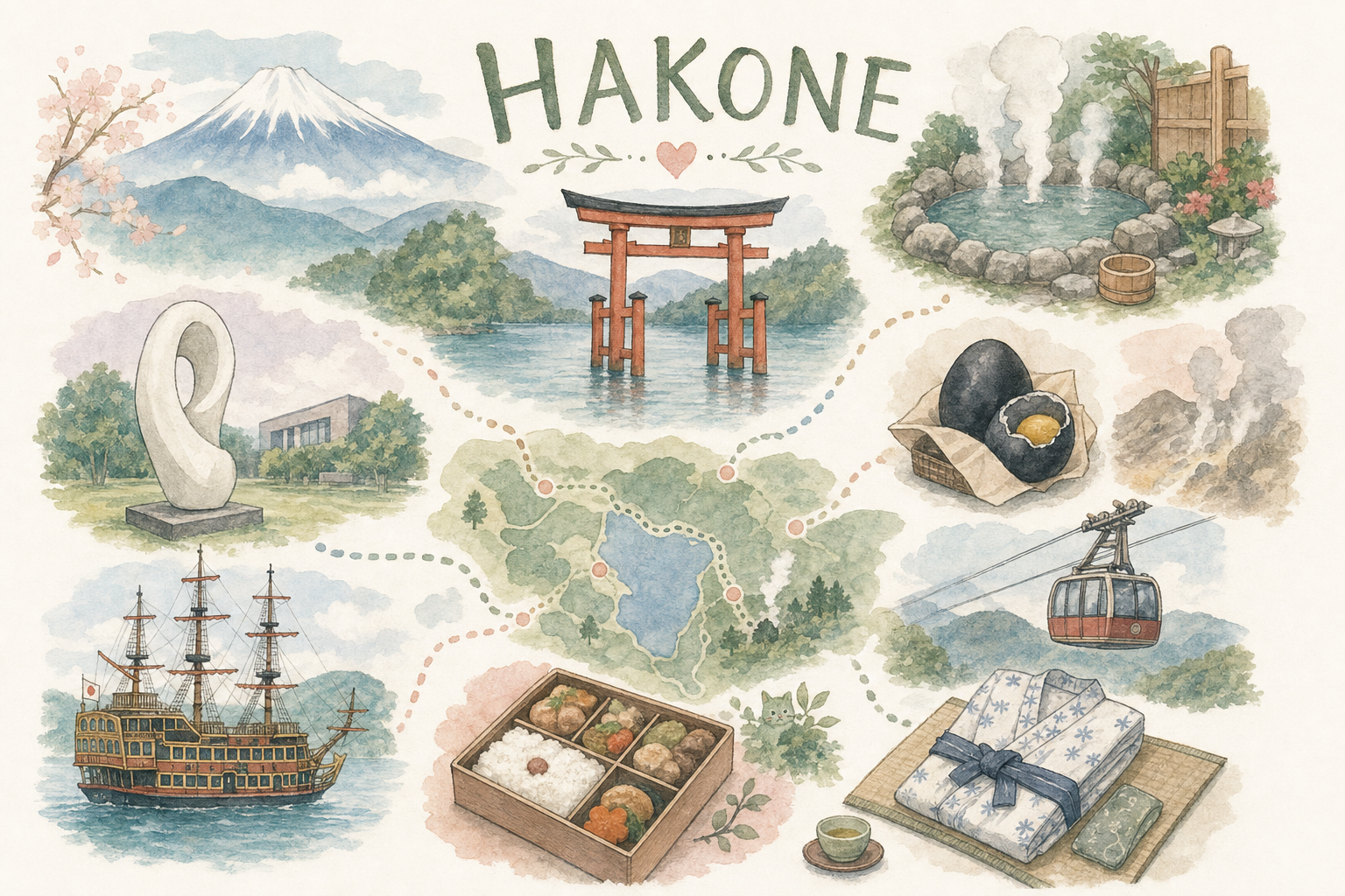 What to do in Hakone