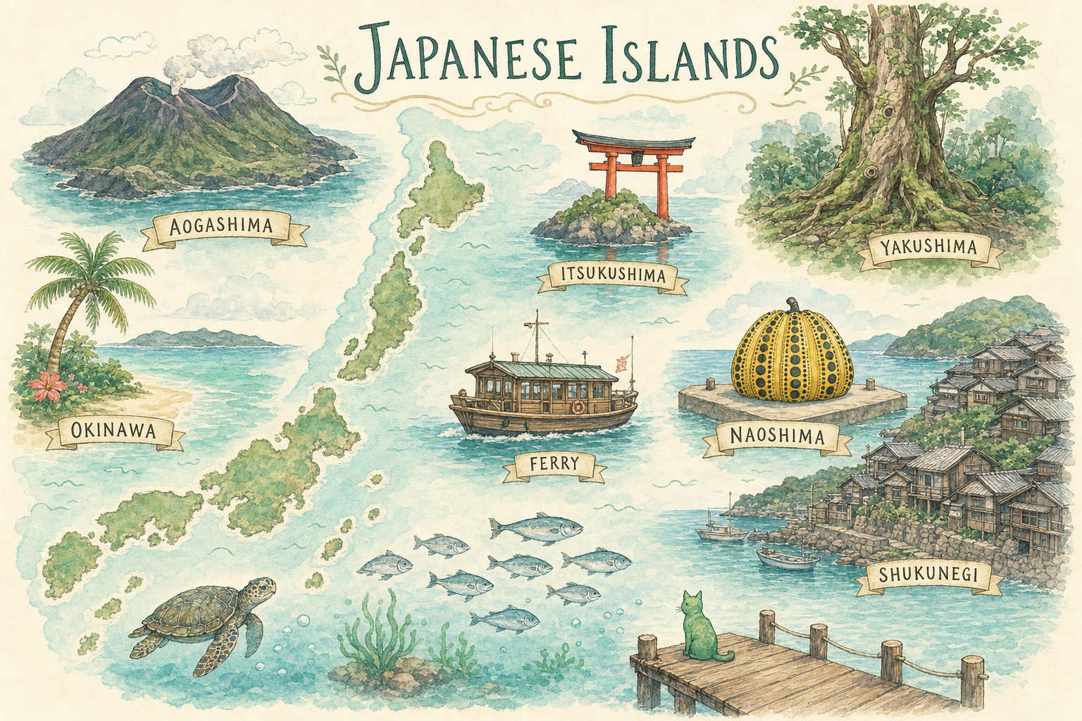 The Most Beautiful Japanese Islands