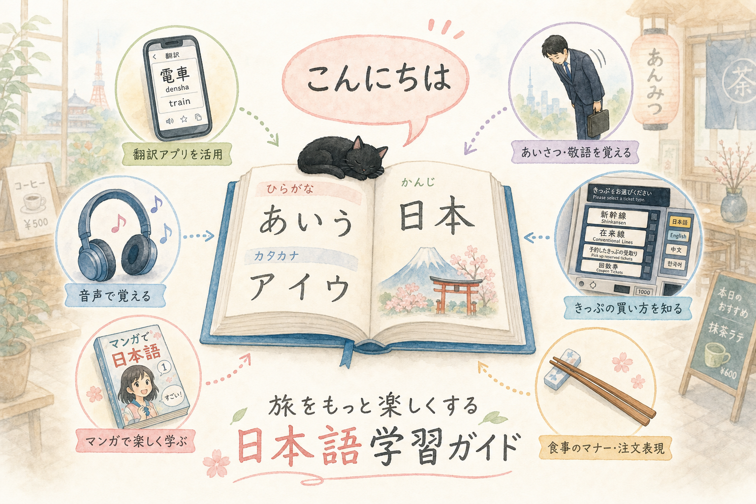 Learning Japanese Before a Trip