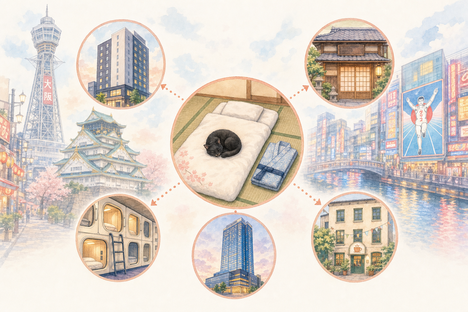 Where to Stay in Osaka