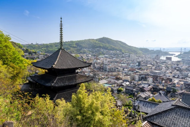 Sacred roof stands tall, Amid urban whispers hum— Time weaves old and new. 古き屋根、 街のささやき中、 時が編む。 #onochiciview #templevscity #ancientandmodern #urbanserenity #hillscapes #offbeatjapan #japan